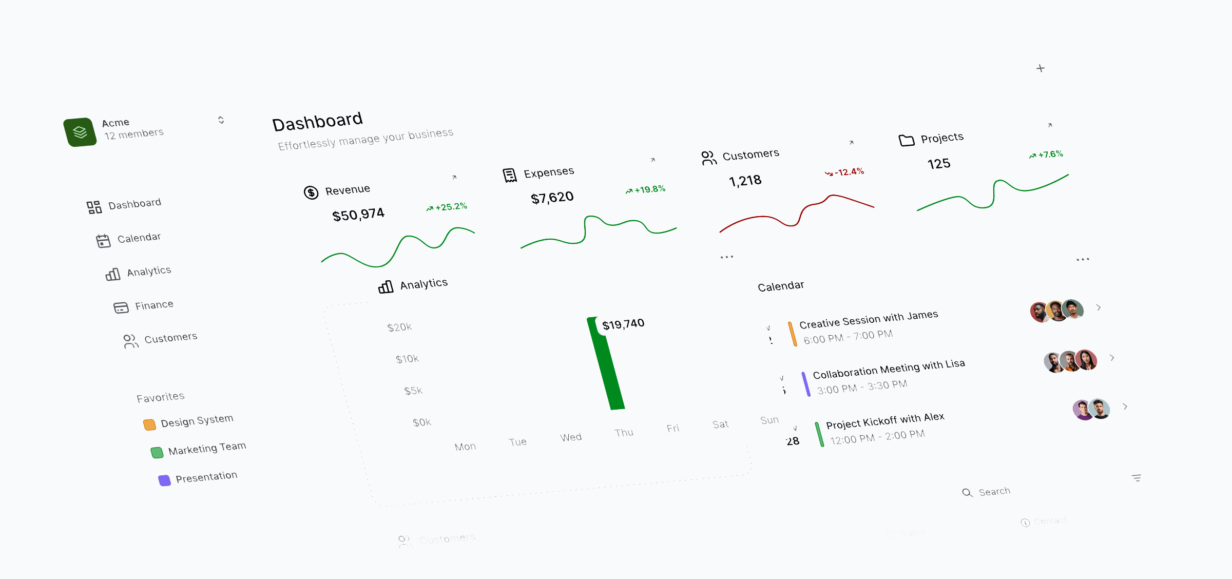 HR-Dashboard Vorschau